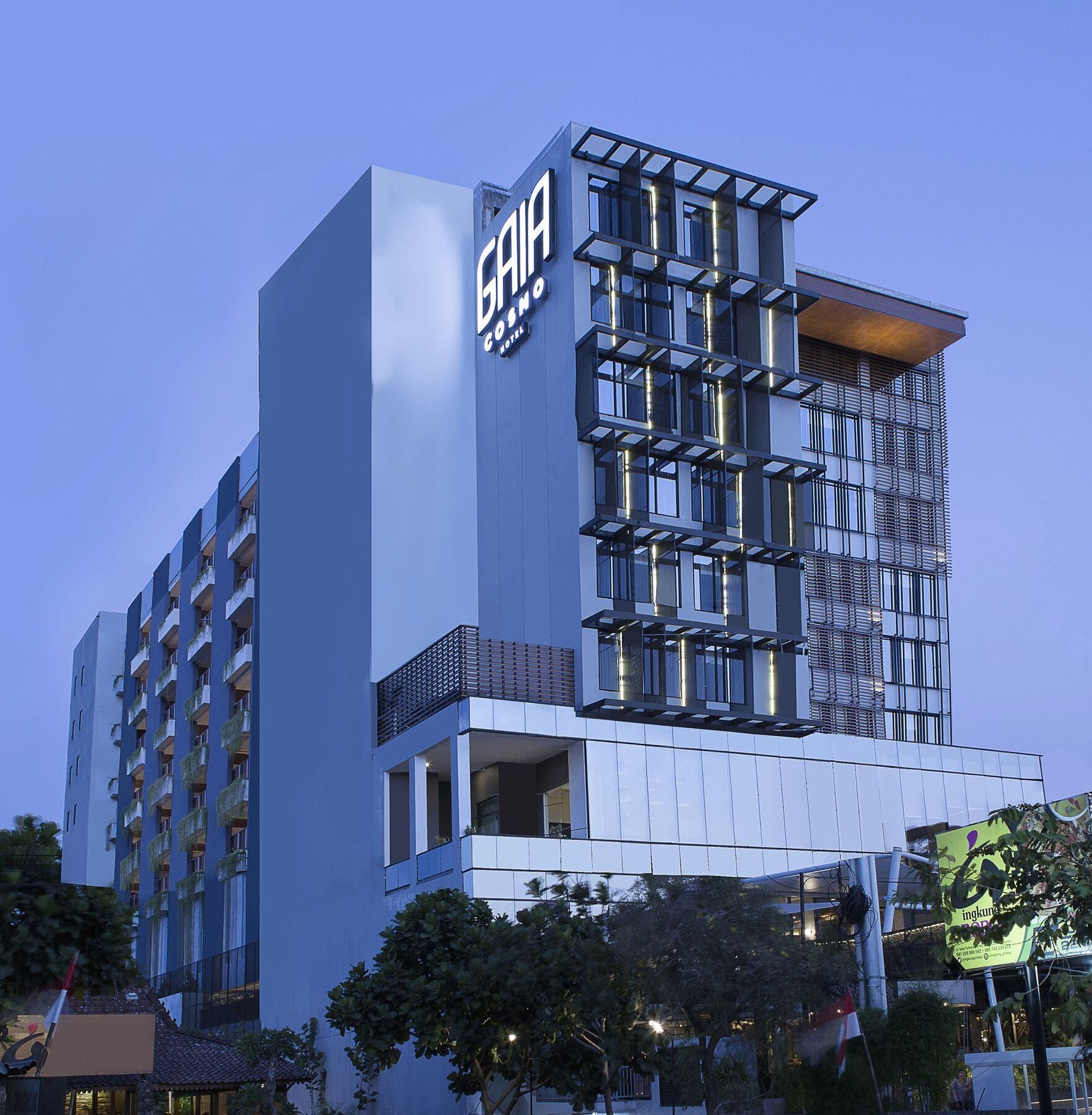 Gaia Cosmo Hotel Yogyakarta Exterior foto